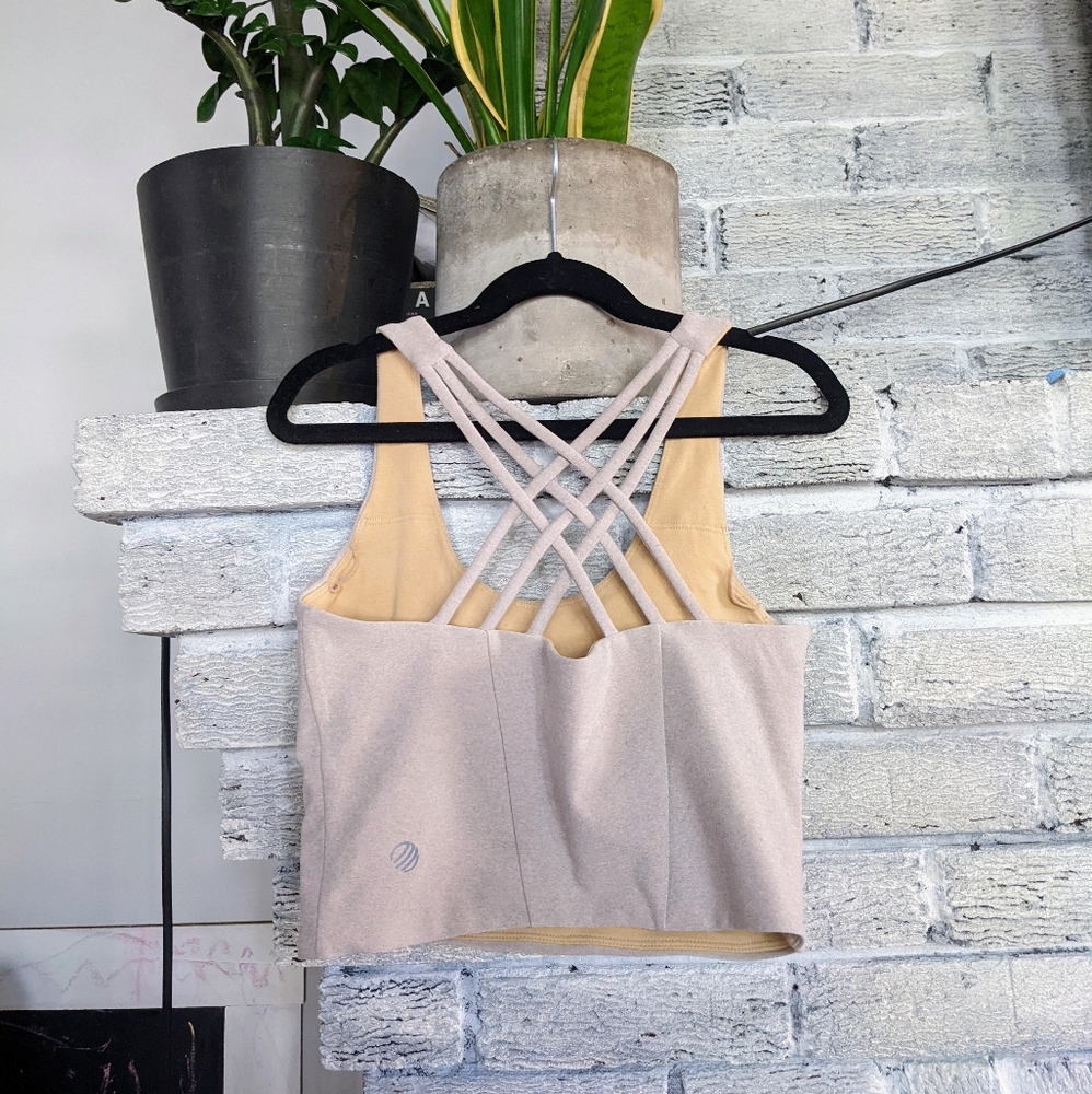 MPG Skye long line strappy Sports Bra - Picture 3 of 5